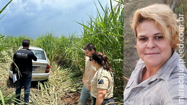 Polícia encontrou bebidas no carro de mulher morta em canavial em Nova Andradina Polícia encontrou bebidas no carro de mulher morta em canavial em Nova Andradina