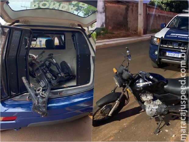 Polícia Militar recupera motos furtadas do pátio do Detran em Nova Andradina Polícia Militar recupera motos furtadas do pátio do Detran em Nova Andradina