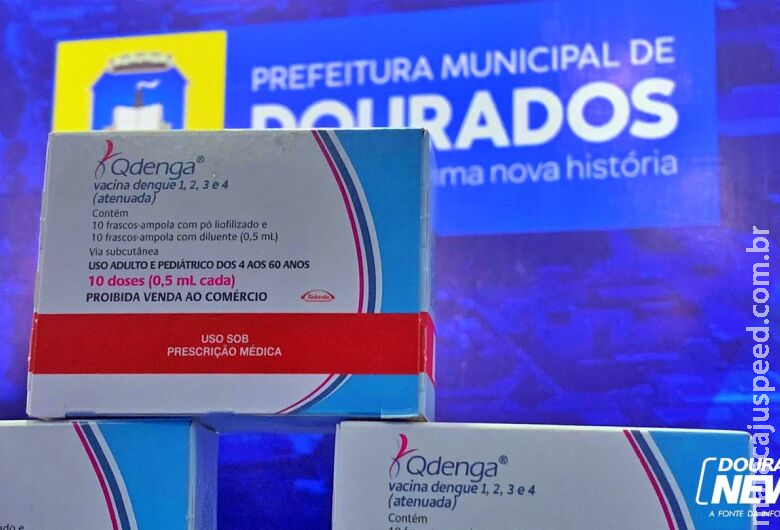 Saúde incorpora vacina contra a dengue no SUS; cronograma anunciado em Dourados segue mantido