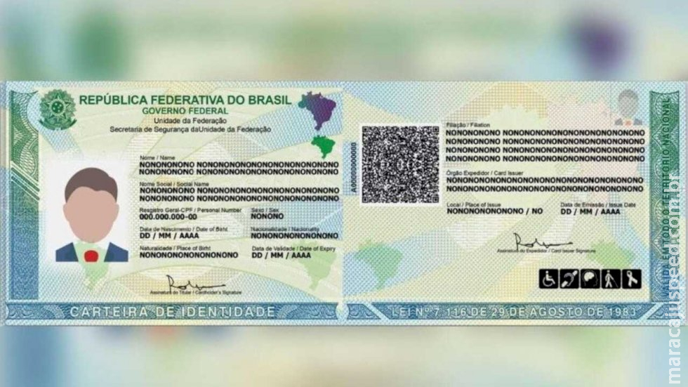 Após um ano de espera, Mato Grosso do Sul começa a emitir nova identidade neste mês