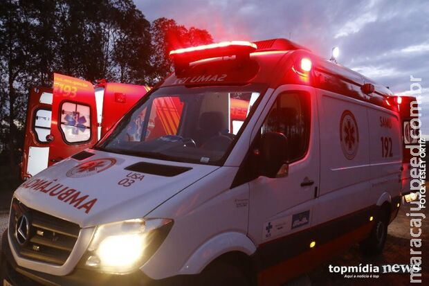 Briga em tabacaria termina em esfaqueamento e prisão em São Gabriel do Oeste Briga em tabacaria termina em esfaqueamento e prisão em São Gabriel do Oeste