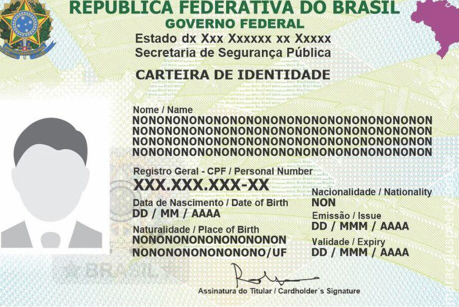 Cadastro para novo RG em Mato Grosso do Sul abre no dia 12 Cadastro para novo RG em Mato Grosso do Sul abre no dia 12