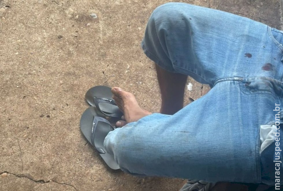 Delegado vê homem agredindo mulher e evita feminicídio em Dourados Delegado vê homem agredindo mulher e evita feminicídio em Dourados
