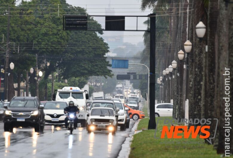 Dourados e região entram em alerta de chuvas intensas para as próximas horas