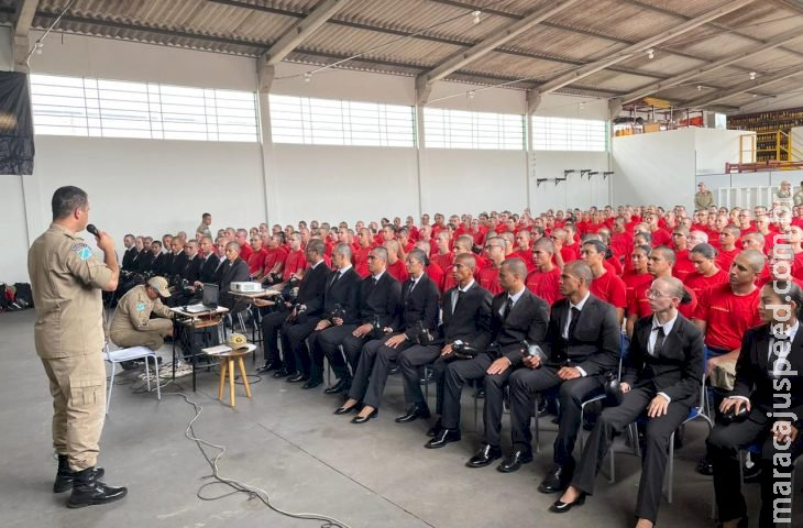 Governo do Estado inicia cursos para formar mais 227 bombeiros militares em MS Governo do Estado inicia cursos para formar mais 227 bombeiros militares em MS
