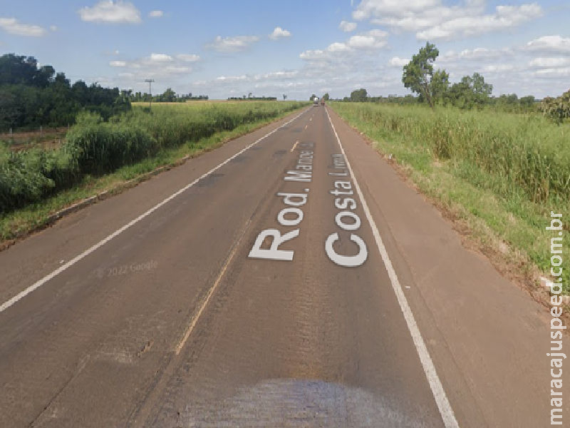 Homem morre atropelado por ônibus na BR-267, em Nova Andradina