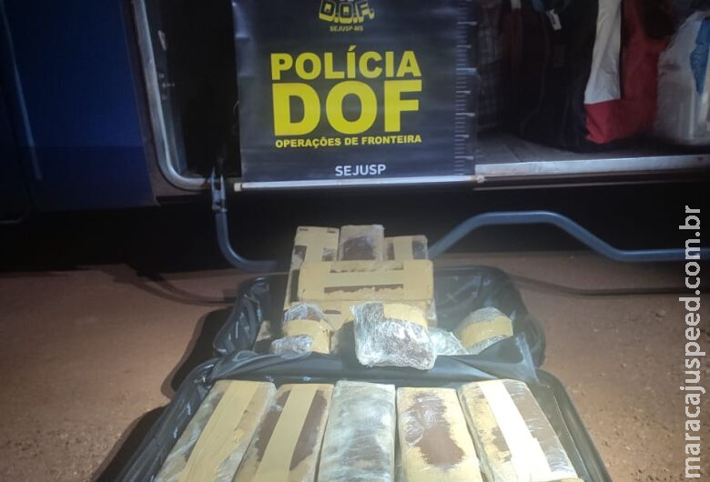 Jovem que seguia com droga para São Paulo é presa pelo DOF em Ponta Porã Jovem que seguia com droga para São Paulo é presa pelo DOF em Ponta Porã