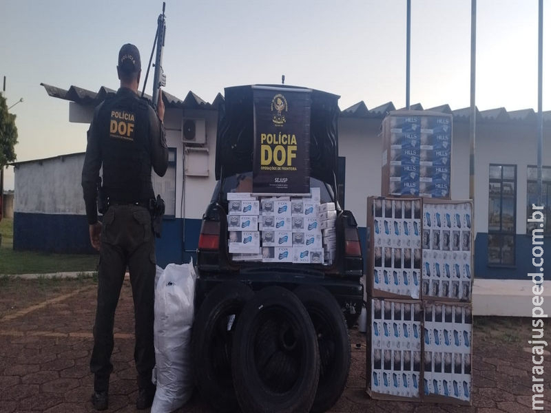 Maracaju: Mais de 45 mil reais em produtos ilegais são apreendidos pelo DOF