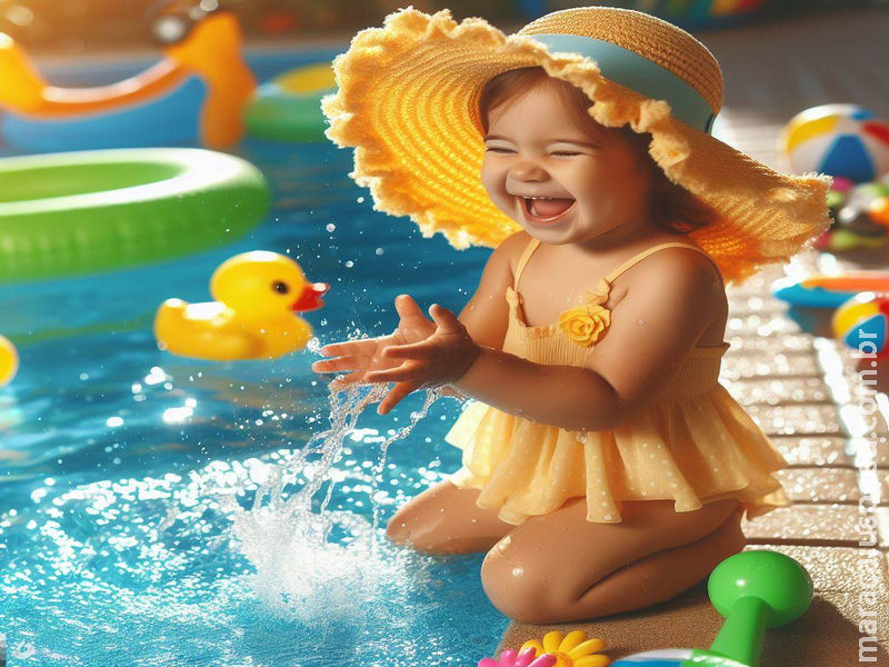 Maracaju: Verão - Piscina e os seus perigos a crianças sem supervisão de um adulto Maracaju: Verão - Piscina e os seus perigos a crianças sem supervisão de um adulto