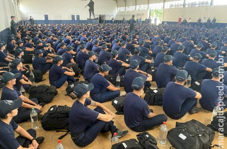 Mato Grosso do Sul inicia cursos para formar mais 515 novos policiais militares Mato Grosso do Sul inicia cursos para formar mais 515 novos policiais militares