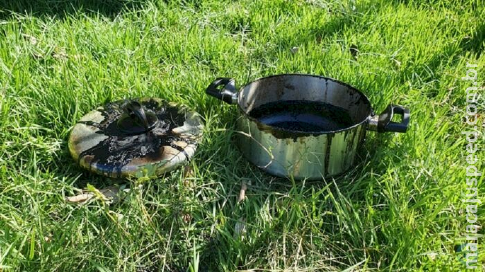 Panela esquecida no fogo causa princípio de incêndio em residência em Coxim Panela esquecida no fogo causa princípio de incêndio em residência em Coxim