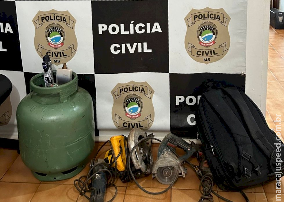 Polícia Civil de Caarapó prende jovem e idoso e recupera produtos furtados Polícia Civil de Caarapó prende jovem e idoso e recupera produtos furtados