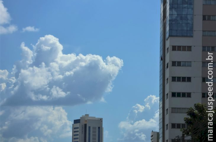 Quarta-feira ensolarada tem variação de nebulosidade e possibilidade de chuvas em MS