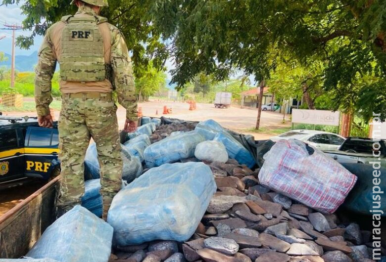 Traficante é preso com mais de 600 kg de droga que levaria para SP