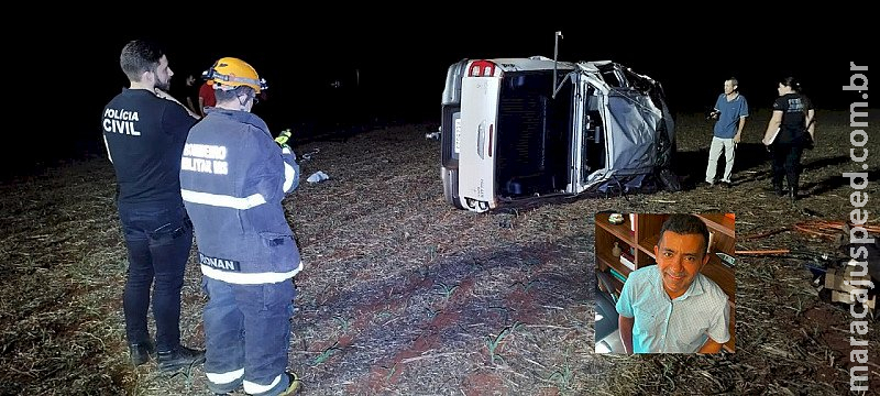Advogado morre após bater camionete em gol entre Indápolis e Lagoa Bonita