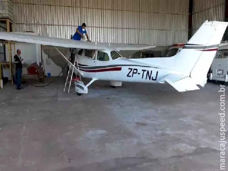Avião é roubado por homens armados em área do tráfico na fronteira