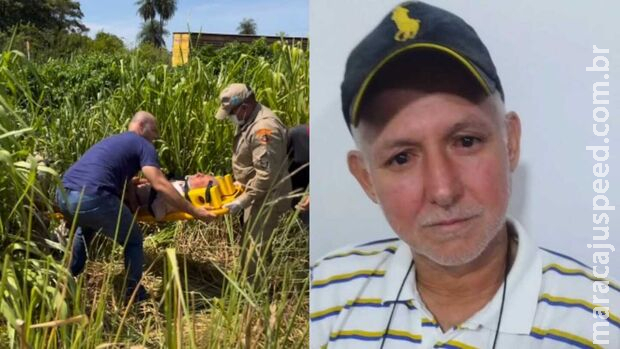 Bombeiro de folga encontra morador desaparecido em vala em Nova Andradina Bombeiro de folga encontra morador desaparecido em vala em Nova Andradina