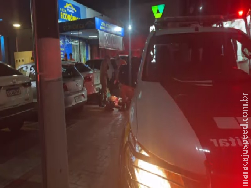 Briga entre cunhados termina com homem esfaqueado no meio da rua em Jardim