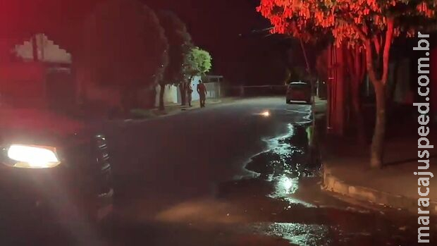Cabo rompe e bairro fica sem energia em Nova Alvorada do Sul