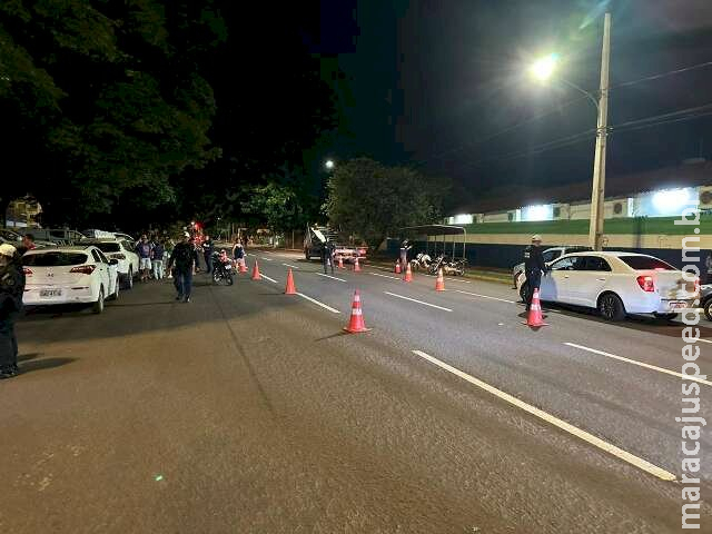 Campo Grande: Em 3 noites de carnaval, 51 veículos são aprendidos e 3 motoristas presos
