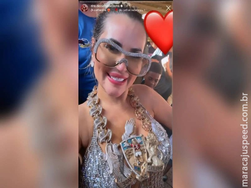 Deolane posta foto com colar de traficante e polícia apura ligação Deolane posta foto com colar de traficante e polícia apura ligação