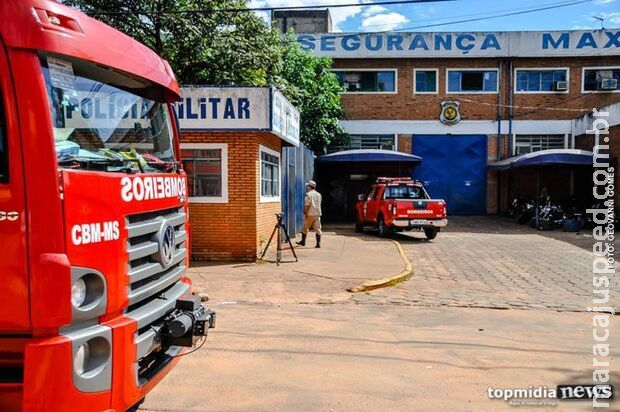 Detento é encontrado morto em cela de Máxima de Campo Grande Detento é encontrado morto em cela de Máxima de Campo Grande