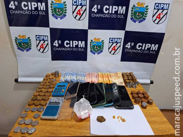 Donos de conveniência são presos traficando drogas após uso de spray de pimenta
