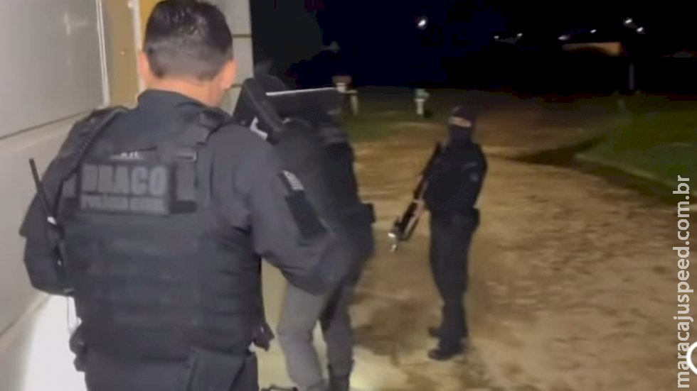 Dracco prende família de Corumbá envolvida em esquema de lavagem de dinheiro e tráfico Dracco prende família de Corumbá envolvida em esquema de lavagem de dinheiro e tráfico