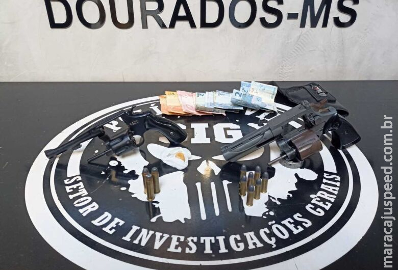 Em ação para fechar "bocas de fumo", duas armas são apreendidas no Dioclécio Artuzi II Em ação para fechar "bocas de fumo", duas armas são apreendidas no Dioclécio Artuzi II