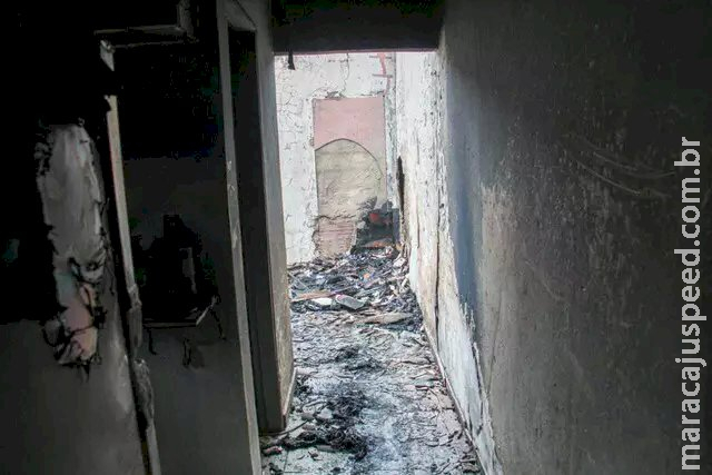 Explosão durante troca de gás destrói residência em Campo Grande Explosão durante troca de gás destrói residência em Campo Grande