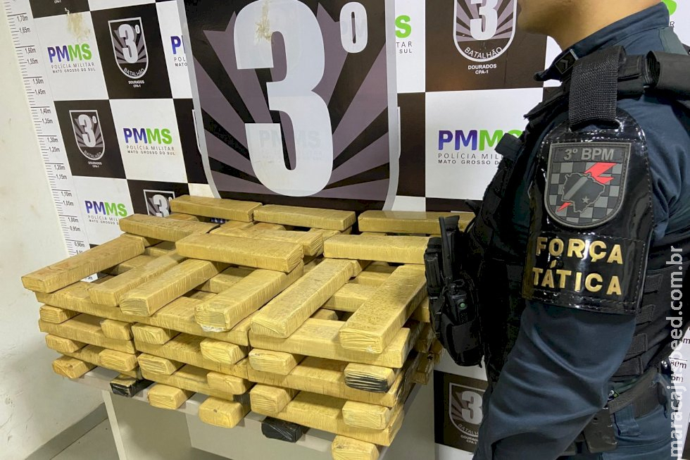 Força Tática fecha entreposto, apreende quase 80 kg de drogas em Dourados Força Tática fecha entreposto, apreende quase 80 kg de drogas em Dourados