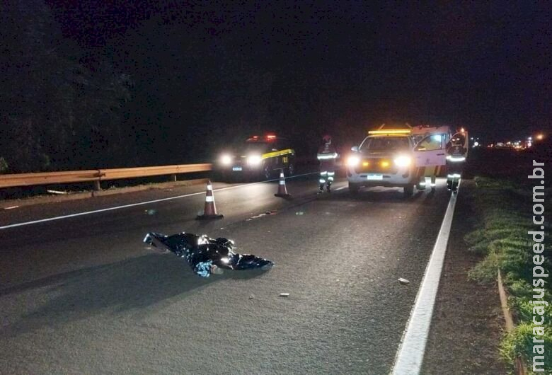 Homem que causou acidente e morreu atropelado na BR-163 tinha 37 anos