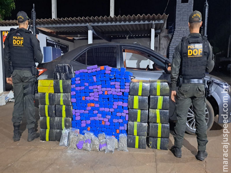 Homem que seguia com mais de 700 quilos de maconha para Campo Grande é preso pelo DOF em Maracaju Homem que seguia com mais de 700 quilos de maconha para Campo Grande é preso pelo DOF em Maracaju
