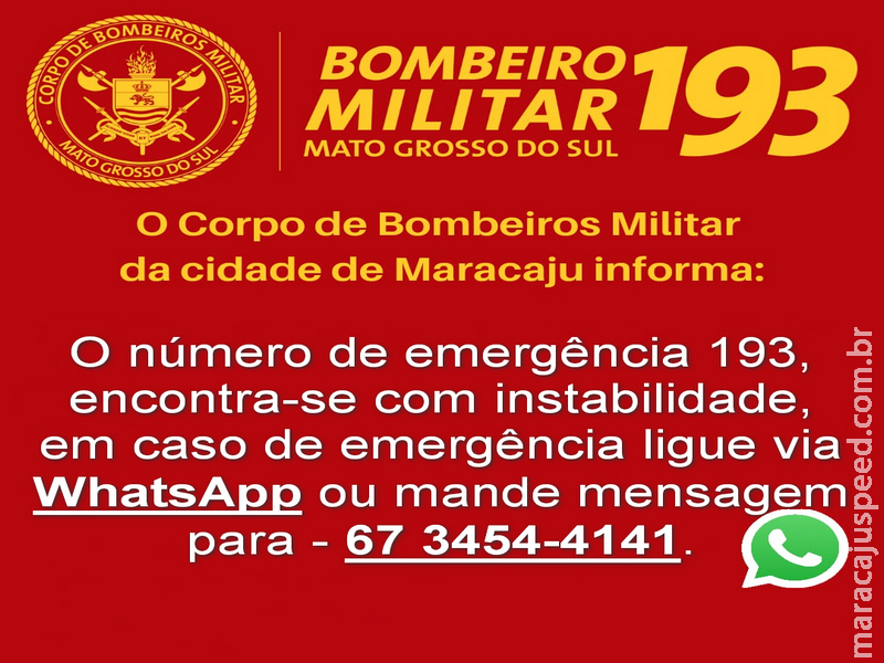 Informativo Corpo de Bombeiros de Maracaju