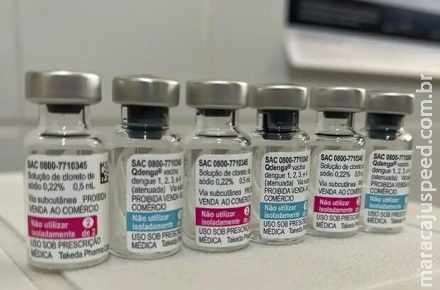 Mato Grosso do Sul recebe quase 42 mil doses da vacina contra a dengue 