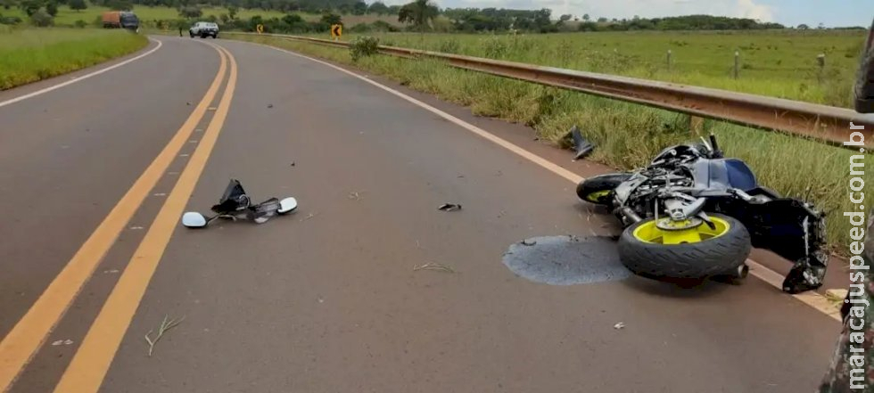 Morador de Caarapó morre em acidente de moto na MS-156 próximo a Amambai Morador de Caarapó morre em acidente de moto na MS-156 próximo a Amambai