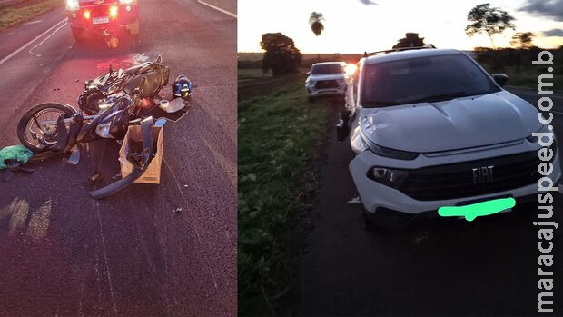 Motociclista morre em acidente na BR-262 em Dois Irmãos do Buriti
