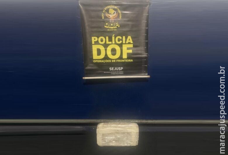 Passageiro é preso transportando pasta-base de cocaína em ônibus Passageiro é preso transportando pasta-base de cocaína em ônibus