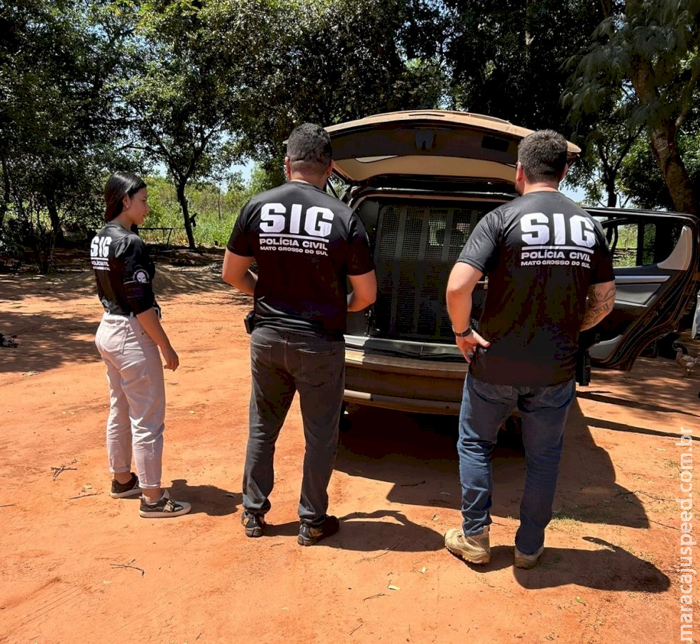 Polícia Civil prende jovem acusado de estuprar a afilhada de 7 anos na Aldeia Te’yikue