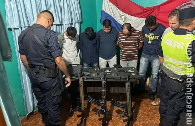 Polícia prende mais seis suspeitos de envolvimento em assalto milionário no Paraguai