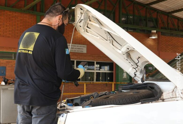 Site do Detran/MS já emite autorização para marcação e remarcação de chassi