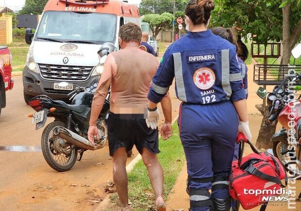 Vazamento de botijão causa explosão e homem tem 60% do corpo queimado no Nova Campo Grande Vazamento de botijão causa explosão e homem tem 60% do corpo queimado no Nova Campo Grande