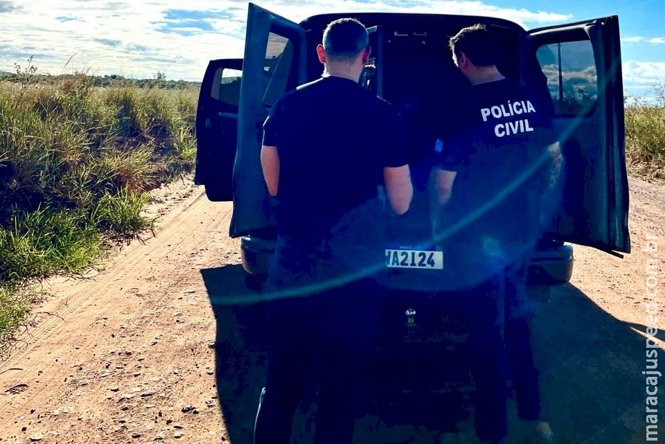 Acusado de violência doméstica e ameça na aldeia Te’yikue é preso em pela Polícia Civil de Caarapó