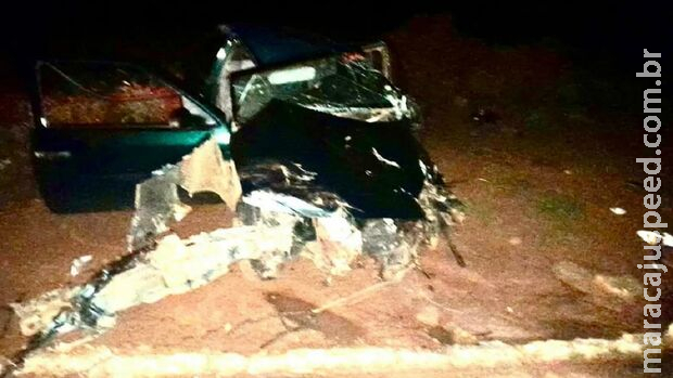 Colisão entre carro e carreta deixa homem em estado grave na MS-316 em Costa Rica Colisão entre carro e carreta deixa homem em estado grave na MS-316 em Costa Rica