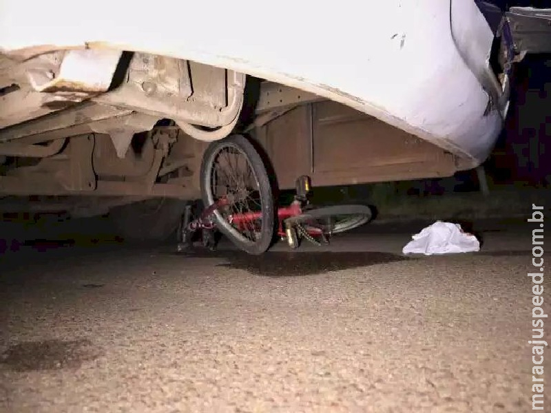 Criança morre após ser atropelada por ônibus em MS Criança morre após ser atropelada por ônibus em MS