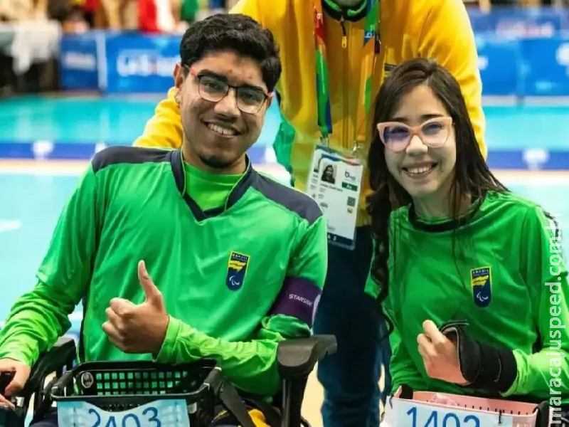 Dupla brasileira de bocha carimba vaga na Paralimpíada de Paris 2024 Dupla brasileira de bocha carimba vaga na Paralimpíada de Paris 2024