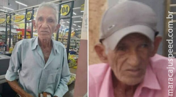 Família segue buscas por idoso e pede atenção: 