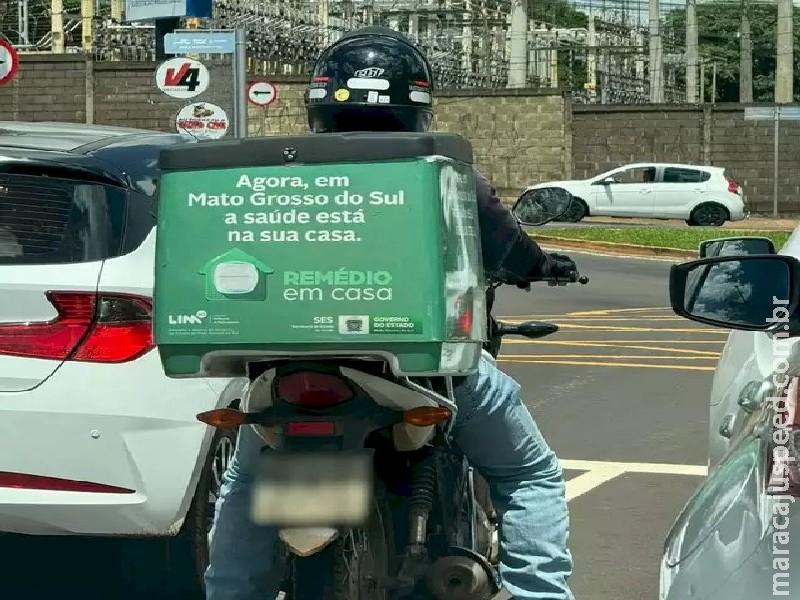 Governo tem delivery para entregar remédios em 54 cidades; Caarapó está na lista Governo tem delivery para entregar remédios em 54 cidades; Caarapó está na lista