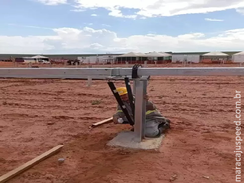 Grupo denuncia calote de empresa que construía usina solar