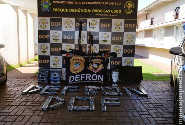 Grupo tinha barracões para armazenar droga em Dourados e traficar para outros Estados Grupo tinha barracões para armazenar droga em Dourados e traficar para outros Estados